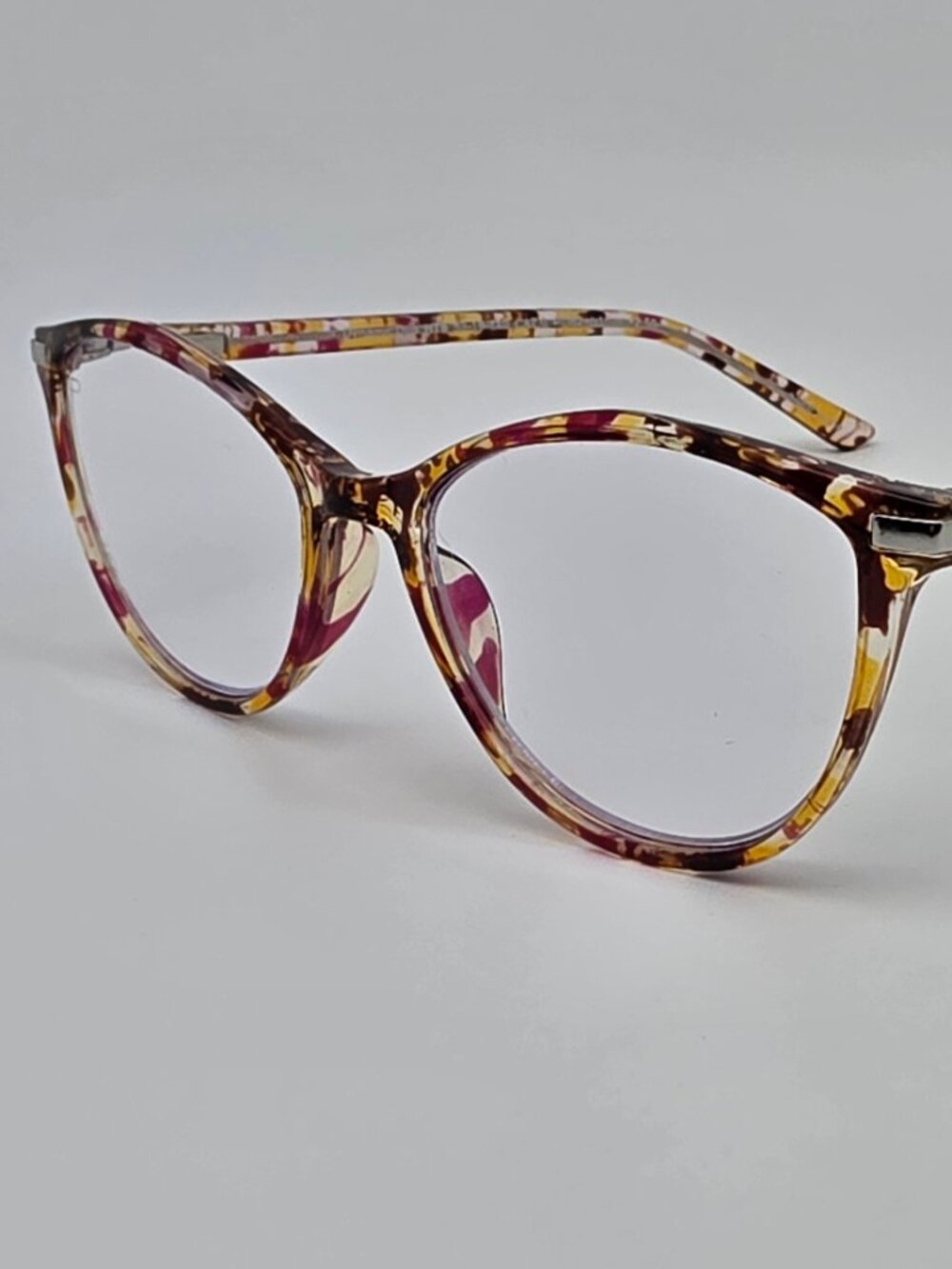 Prive Revaux Dynamic Duo Magenta Tortoise Frame +2.50 Cat Eye Reading Glasses